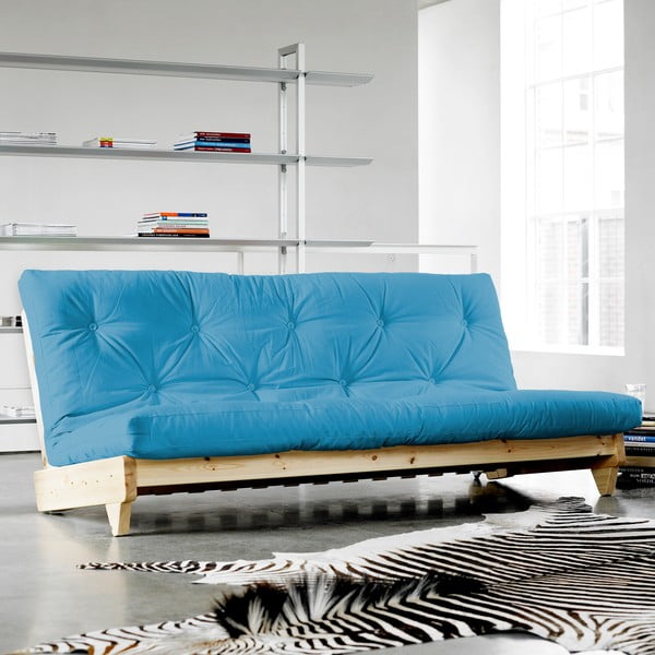 Sofa rozkładana Karup Fresh Raw/Horizon Blue