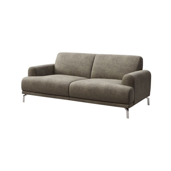 Szara sofa ze sztucznej skóry MESONICA Puzo, 170 cm-image-2