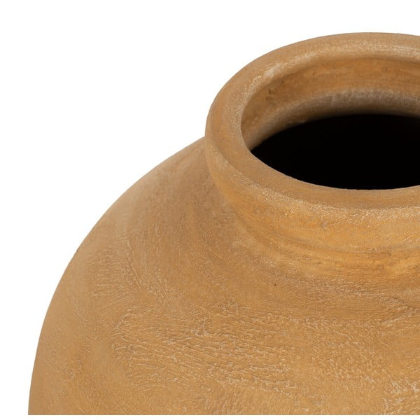 Musztardowy ceramiczny wysoki wazon (wysokość 60 cm) Eufen – Ixia-image-4