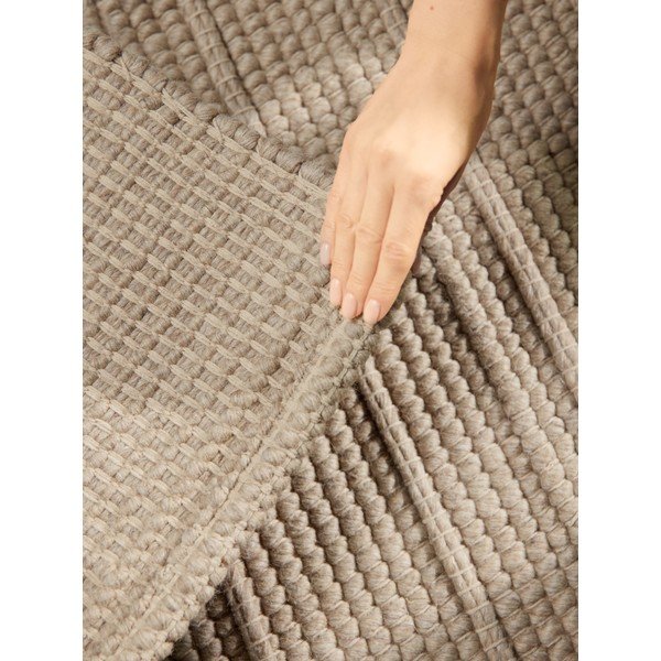 Beżowy wełniany chodnik tkany ręcznie 80x250 cm Camden Parker – Ted Baker-image-4