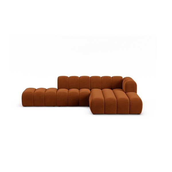 Pomarańczowy narożnik (prawostronny) Lupine – Micadoni Home