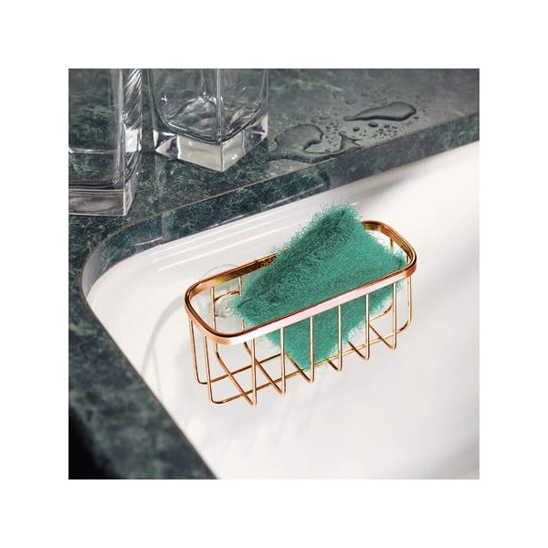 Uchwyt na gąbkę z przyssawkami iDesign Gia-image-1