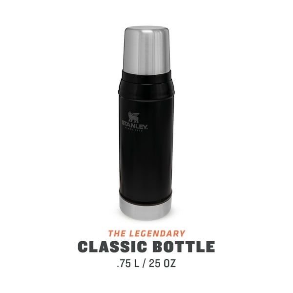 Czarny termos ze stali nierdzewnej 750 ml Legendary Classic Black – Stanley-image-4