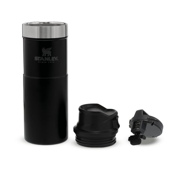 Czarny kubek termiczny 470 ml – Stanley-image-2