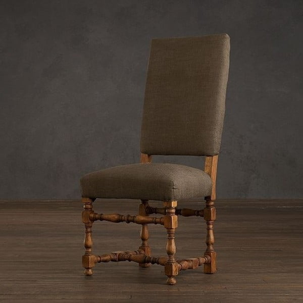 Brązowe krzesło z palisandru Massive Home Luma