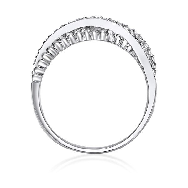 Pierścionek w kolorze srebra Criss, 54-image-1