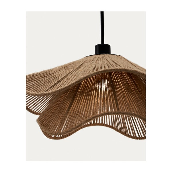Abażur w naturalnym kolorze ø 50 cm Pontos – Kave Home-image-3