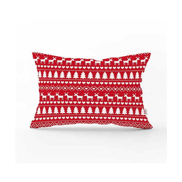 Świąteczna poszewka na poduszkę Minimalist Cushion Covers Holiday Ornaments, 35x55 cm