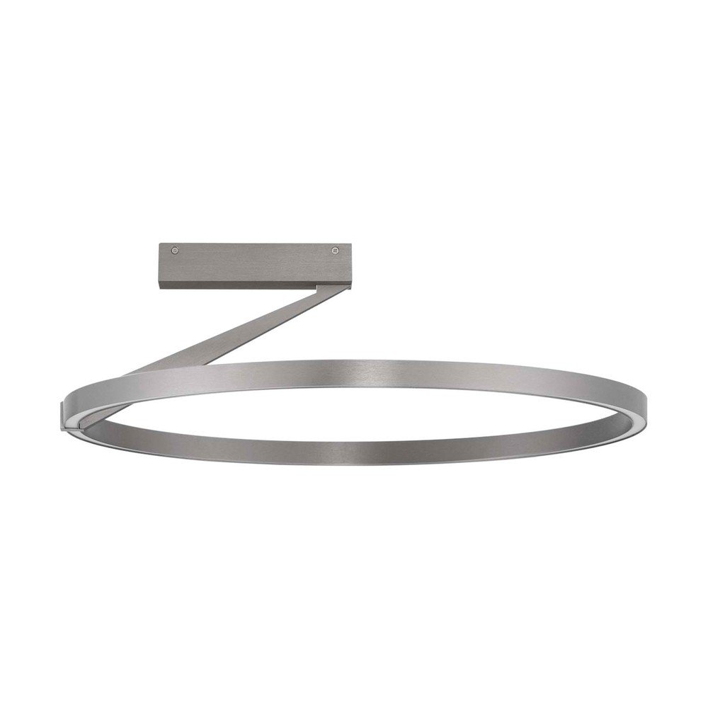 Aluminiowa lampa sufitowa LED ze ściemniaczem w kolorze srebra Tilia – Nova Luce