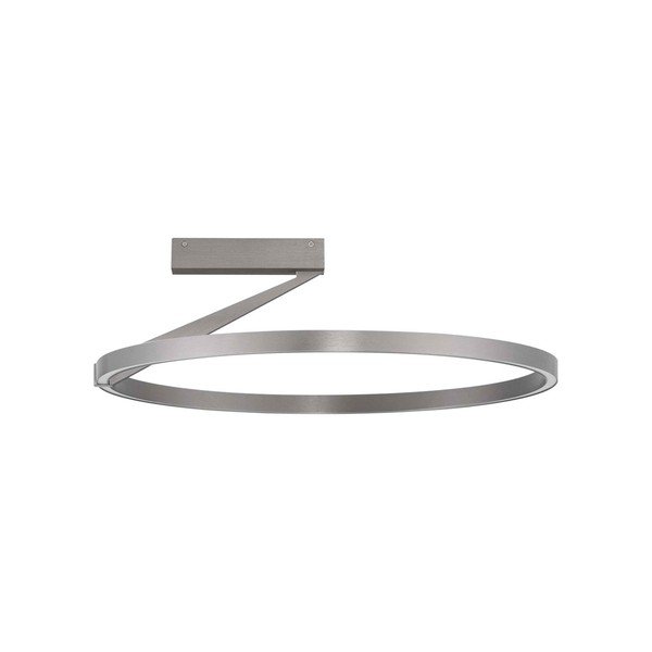 Aluminiowa lampa sufitowa LED ze ściemniaczem w kolorze srebra Tilia – Nova Luce