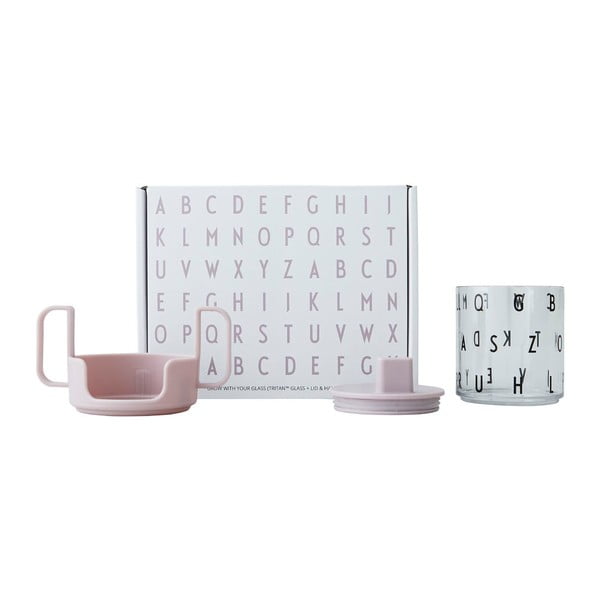 Jasnofioletowy kubek dla dzieci Design Letters Grow With Your Cup-image-2