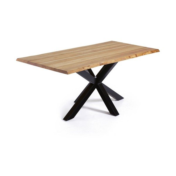 Stół z blatem w dekorze dębu 90x160 cm Argo – Kave Home-image-1
