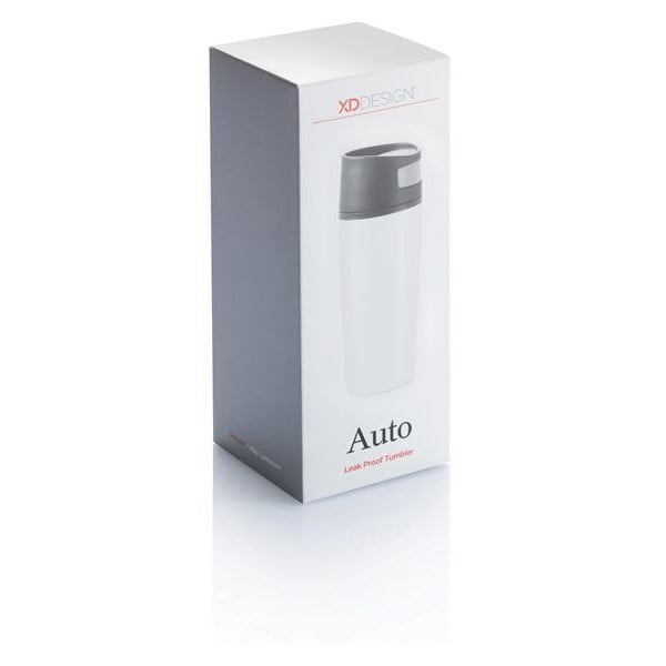 Biały kubek termiczny do auta XD Design, 300 ml-image-1