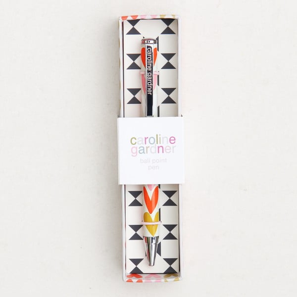 Pióro w ozdobnym opakowaniu Caroline Gardner Hearts Stripe Boxed Pen