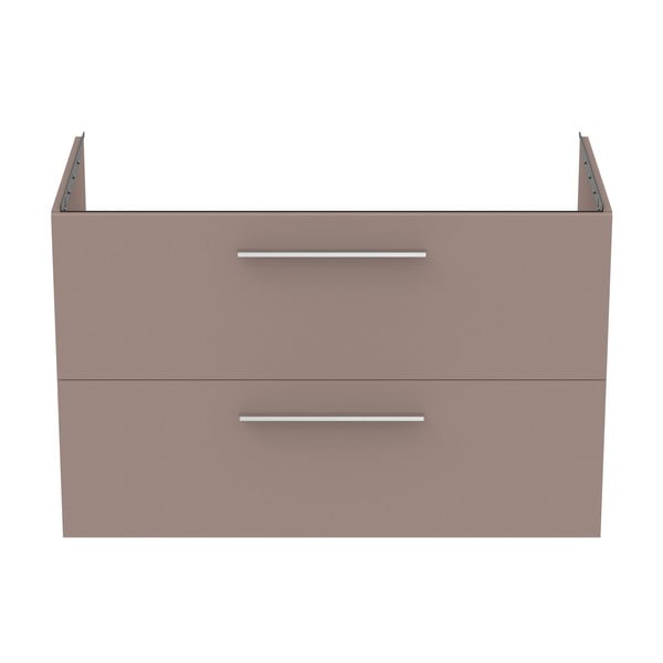 Szarobeżowa wisząca szafka pod umywalkę 100x63 cm i.Life B – Ideal Standard-image-2