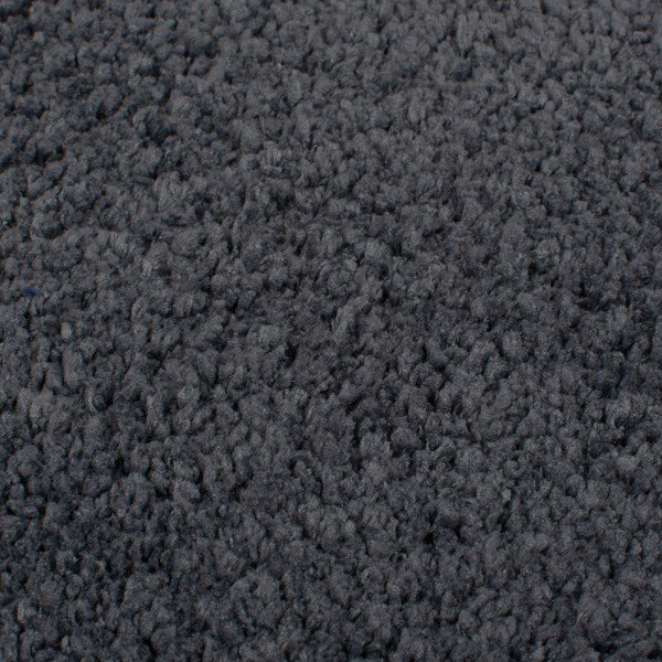 Ciemnoszary okrągły dywan z włókien z recyklingu odpowiedni do prania 180x180 cm Fluffy – Flair Rugs-image-2