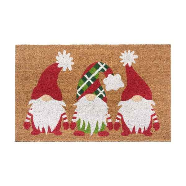 Wycieraczka z włókna kokosowego ze świątecznym motywem 45x75 cm – Hanse Home