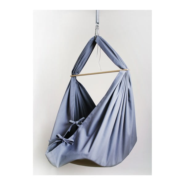 Biała kołyska z bawełny Hojdavak Baby, (0-9 miesięcy)-image-1