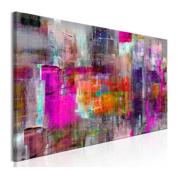 Obraz na płótnie Artgeist Land of Colors, 150x50 cm