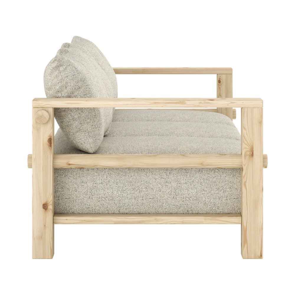 Jasnoszara sofa 225 cm Bare – Karup (zdjęcie 10)