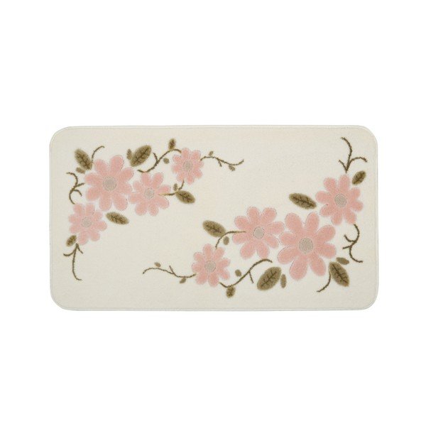 Zestaw 2 dywaników łazienkowych Confetti Bathmats Margherita White-image-1