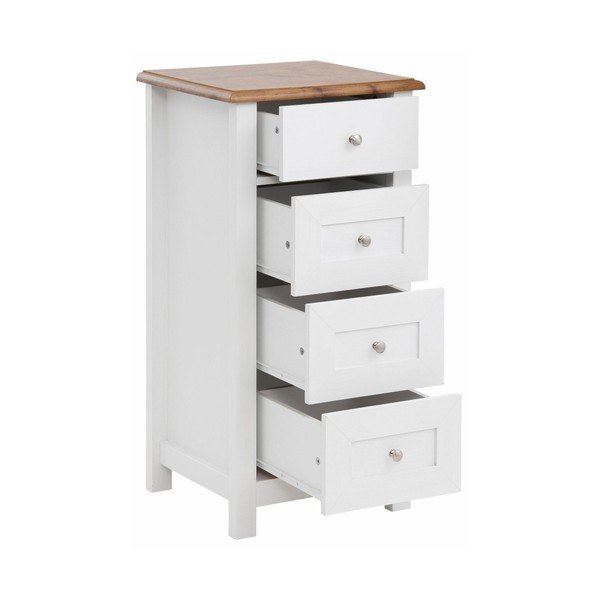 Wąska biała komoda Støraa Axel-image-1