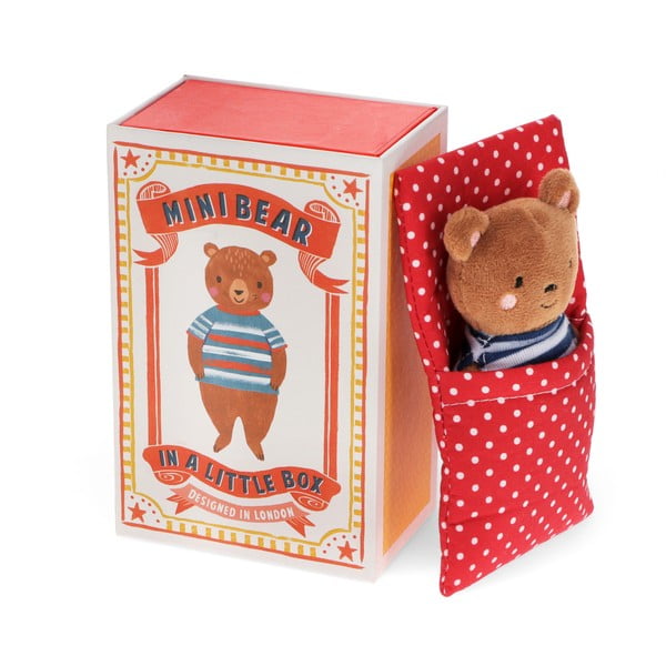 Zabawka pluszowa Mini Bear in a Little Box – Rex London