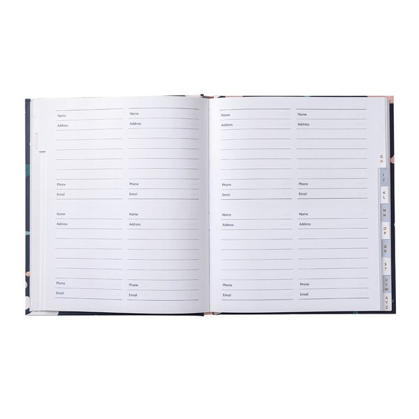 Adresownik z karteczkami samoprzylepnymi Busy B Navy Blush, 104 stron-image-3