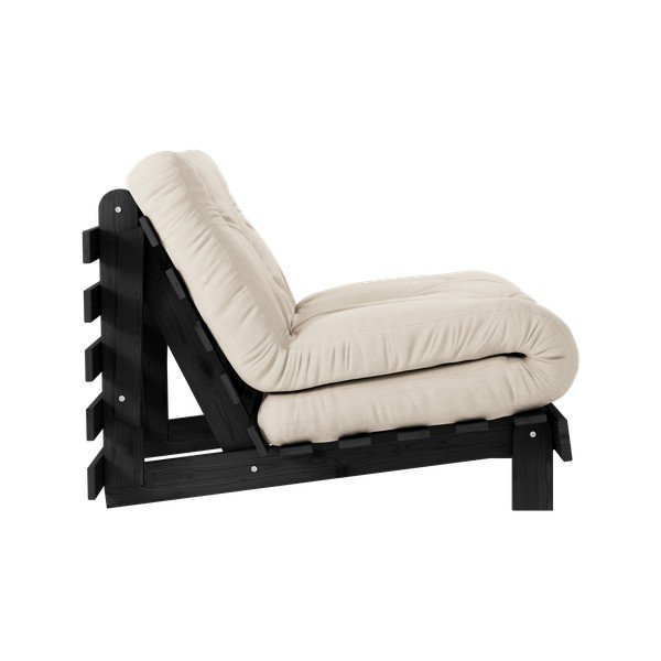 Beżowy fotel Roots Black Night – Karup Design-image-4