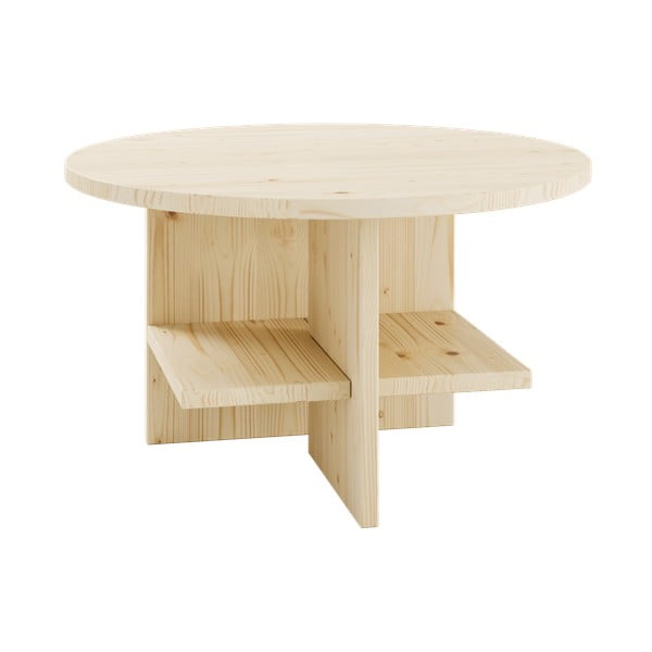 Naturalny okrągły stolik Rondure – Karup Design