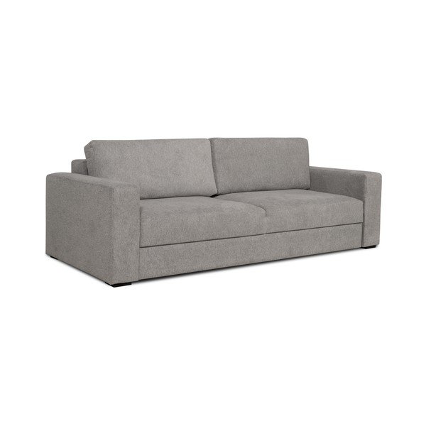 Szara sofa rozkładana 238 cm Resmo – Scandic-image-1
