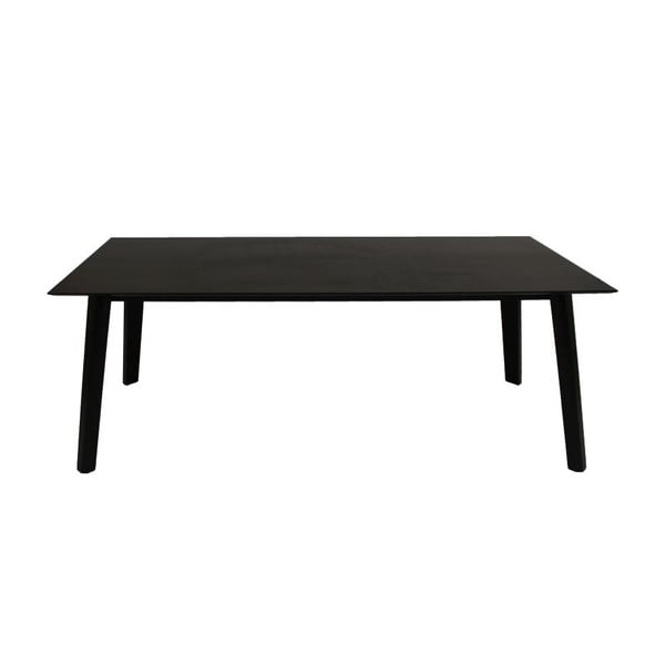 Czarny stół Canett Cokko, 200 cm