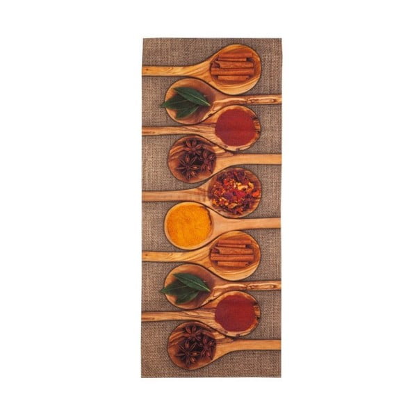 Wysoce wytrzymały chodnik kuchenny Floorita Spices, 60x220 cm