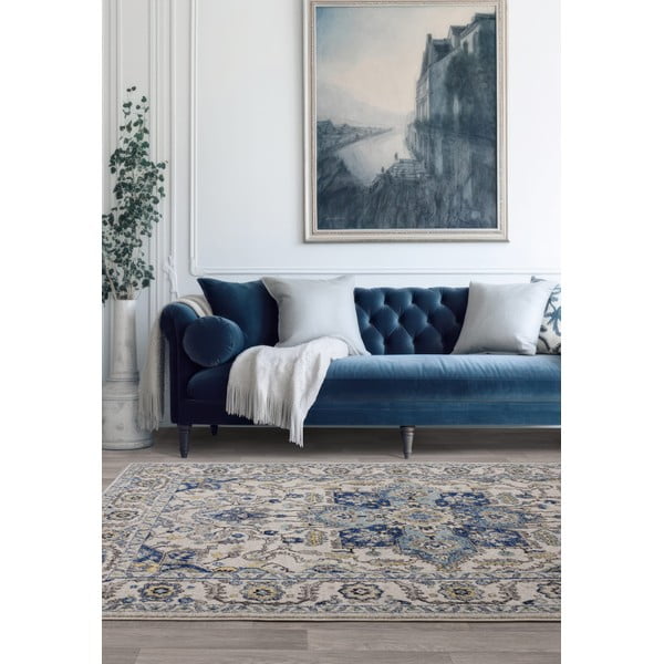 Niebieski dywan 120x170 cm Nova Persian Blue – Asiatic Carpets-image-1