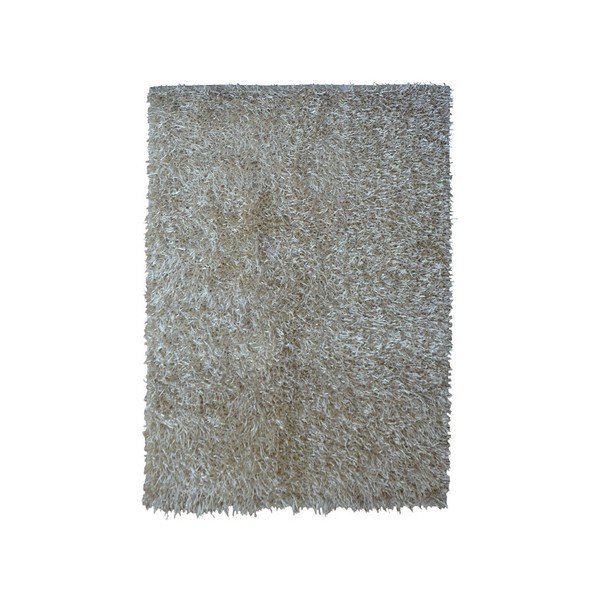 Szaro-beżowy dywan Webtappeti Shaggy, 75x155 cm-image-2