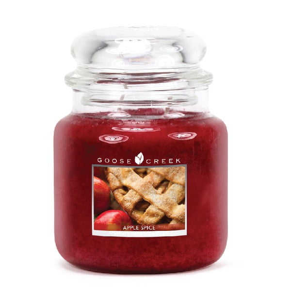 Świeczka zapachowa w szklanym pojemniku Goose Creek Aromat jabłkowy, 0,45 kg