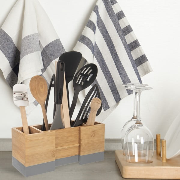 Bambusowy stojak na przybory kuchenne – Orion-image-1