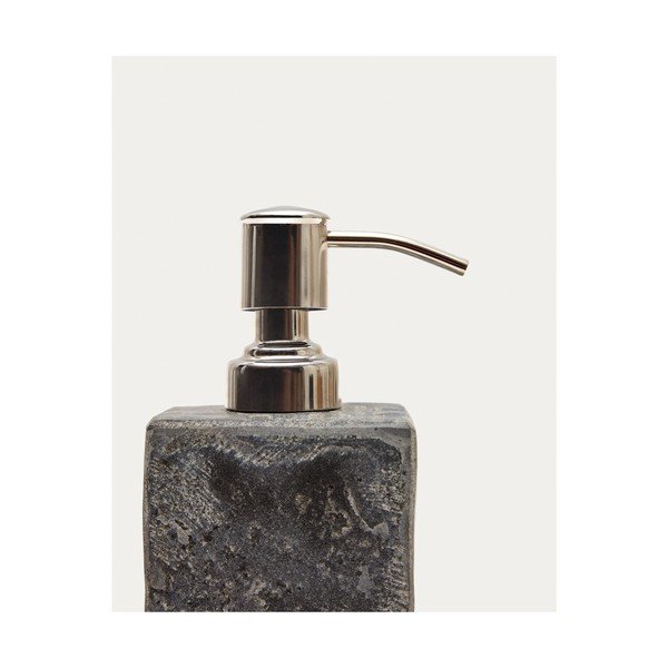 Szary kamienny dozownik do mydła Macinne – Kave Home-image-3