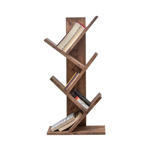 Regał w dekorze orzecha 35x90 cm Cemo – Kalune Design