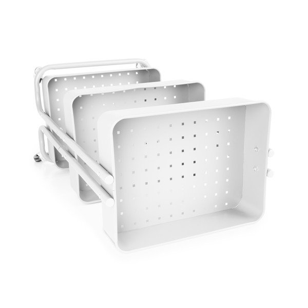 Metalowy barek na kółkach 36,5x43 cm Grena – Compactor-image-4
