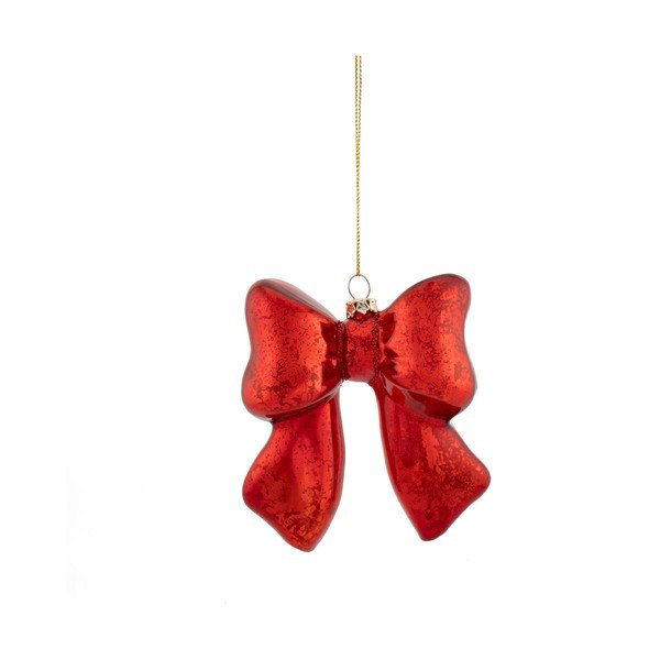 Szklana ozdoba świąteczna 3,5 cm Bow – Sass & Belle