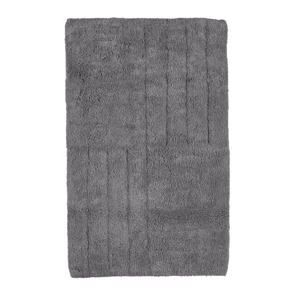 Szary dywanik łazienkowy Zone Classic, 50x80 cm