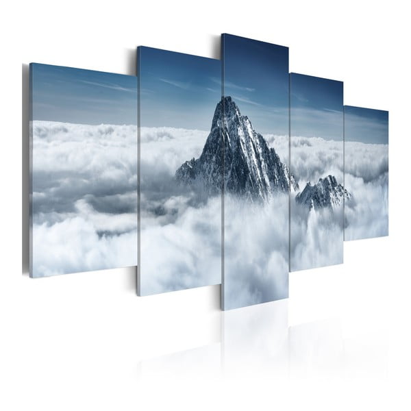 Wieloczęściowy obraz na płótnie Bimago Peak, 100x200 cm