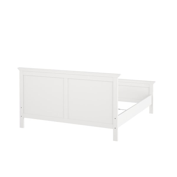 Białe łóżko dwuosobowe 160x200 cm Paris – Tvilum-image-4