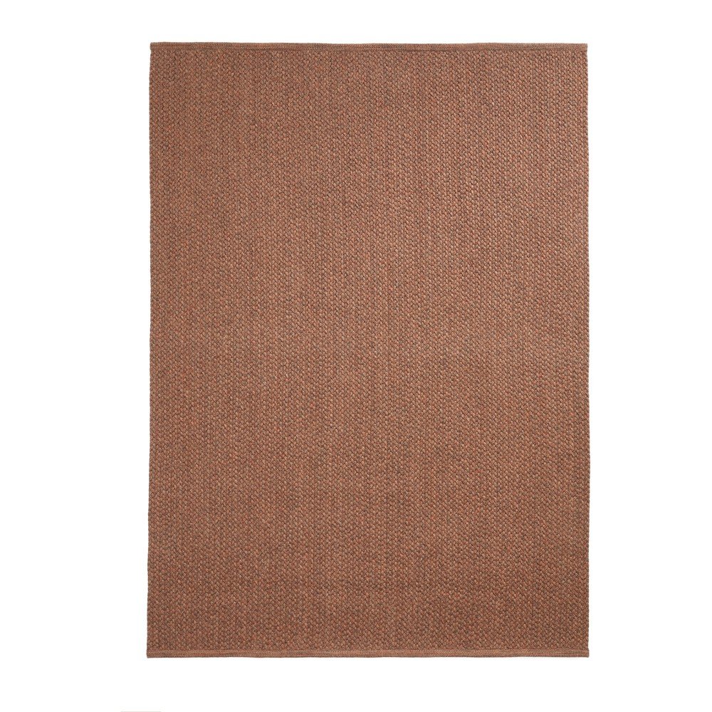 Dywan odpowiedni na zewnątrz z włókien z recyklingu w kolorze terakoty 160x230 cm Despas – Kave Home
