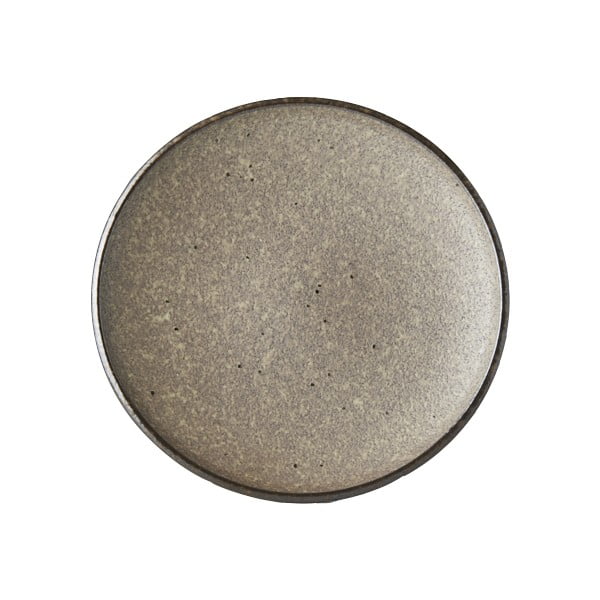 Beżowy talerz ceramiczny MIJ Earth, ø 17 cm