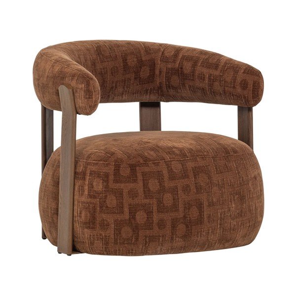 Brązowy fotel Foon – WOOOD