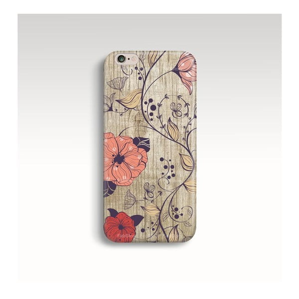 Etui na telefon Wood Floral na iPhone 5/5S