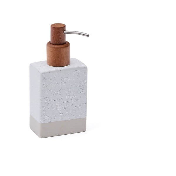 Kremowy ceramiczny dozownik do mydła 650 ml Careli – Kave Home