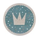 Niebieski dywan dziecięcy ø 100 cm Crown – Hanse Home